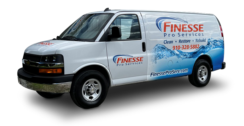 Carpet Cleaning Wilmington NC Finesse Pro Services Mockup Van 03